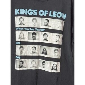 Kings of Leon 2021 Tour Shirt When You See Yourself Band Tee Black XL